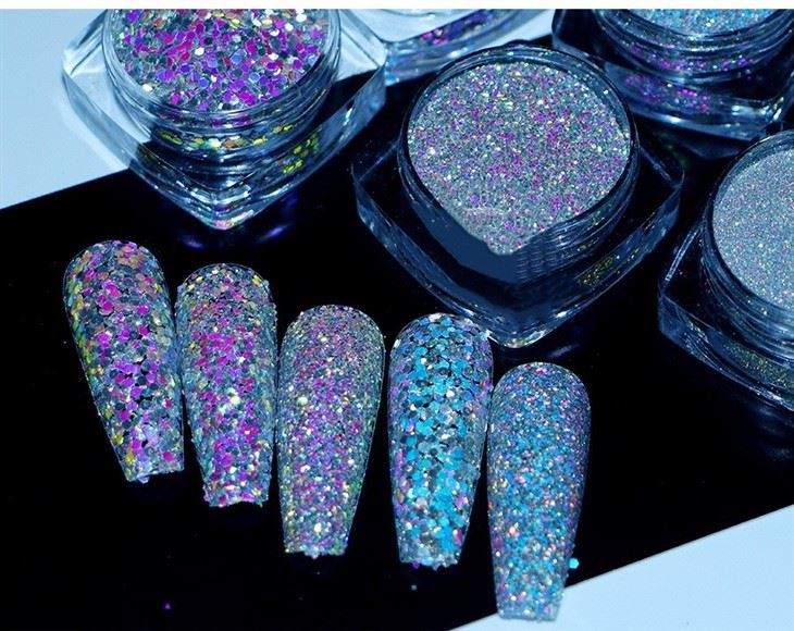 Prism Reflecting Nails Glitter Powder Prism Reflecting Nails Glitter Powder